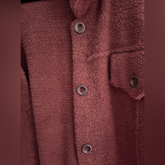 Tahari Fuzzy Shacket - Picture 3 of 3